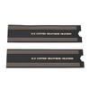 M.2 SSD Graphene Heatsink Precise Thermal Conductivity Rapid Cooling NVMe Copper Graphene Heatsink for Laptop PC 2pcs
