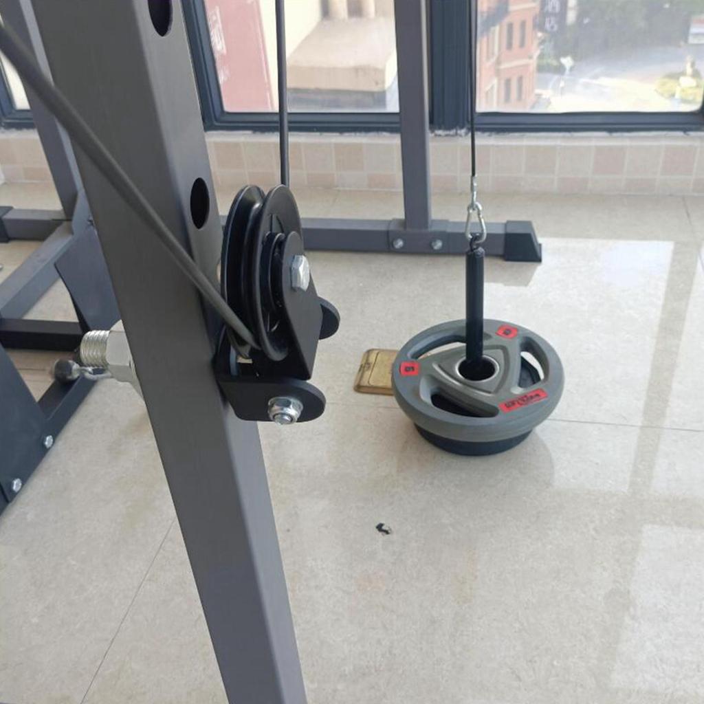 Gym Pulley Block, DIY Fitness Pulley, Parts, Fixed Wheel, Swivel for Gym,Exercise