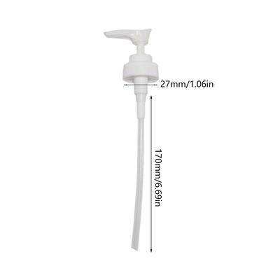 Plastic Pump Dispenser Set for Container Openings Anti Siphons Chamber Lockables Head for Lotions Sanitizer Storage