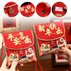 Traditional New Year Red Envelope Blessing Lucky Money Bag Festival Cloth Pocket Spring Festival 2025 Cute Money Envelopes