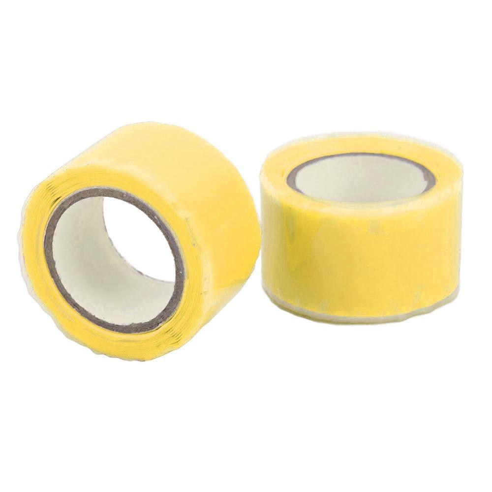 2PCS 1 in x 5 Ft Self Fusing Silicone Tape Waterproof Insulation Adhesive Tape Flexible Emergency Repair Tape Water Pipe Repair