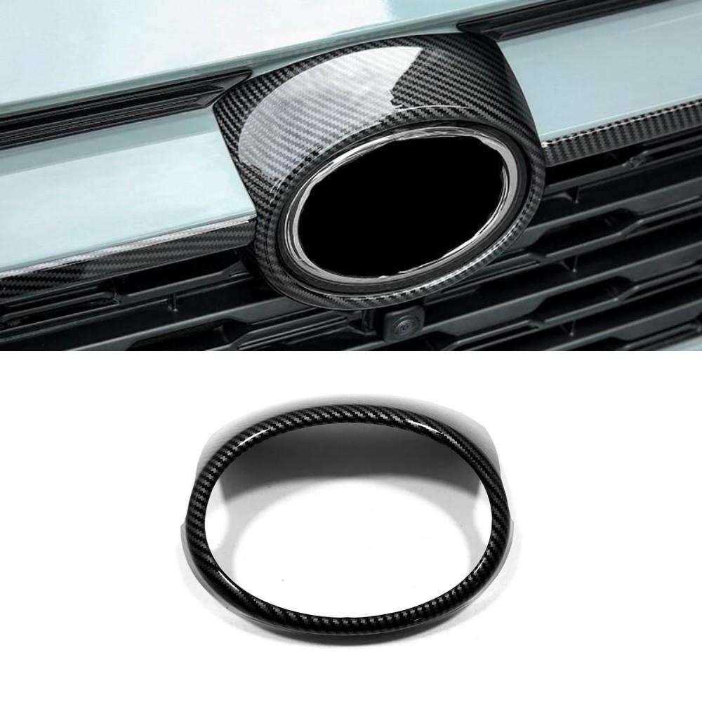 For Toyota RAV4 RAV 4 XA50 2019-2023 ABS Car Front Frame Mark Grille Cover Trim Grill Emblem Badge Logo Trim Sticker Accessories