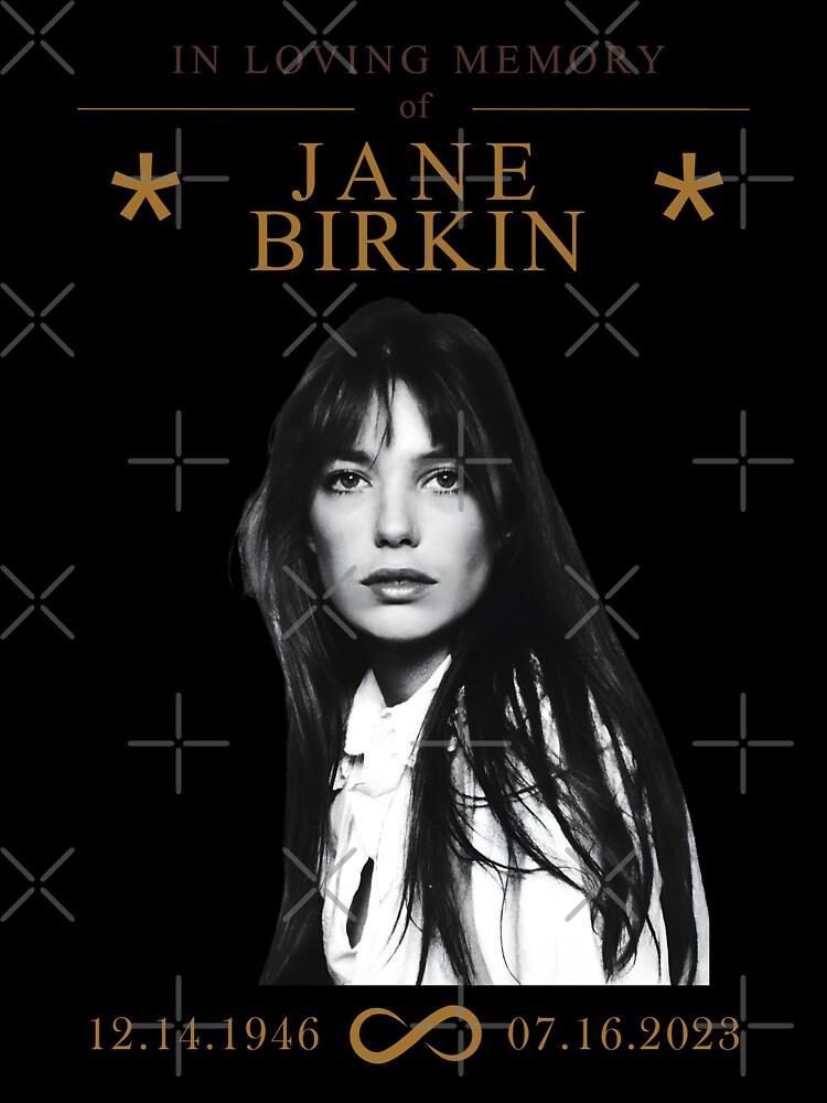 Jane Birkin in loving memory of Jane Birkin Oversized T-Shirt