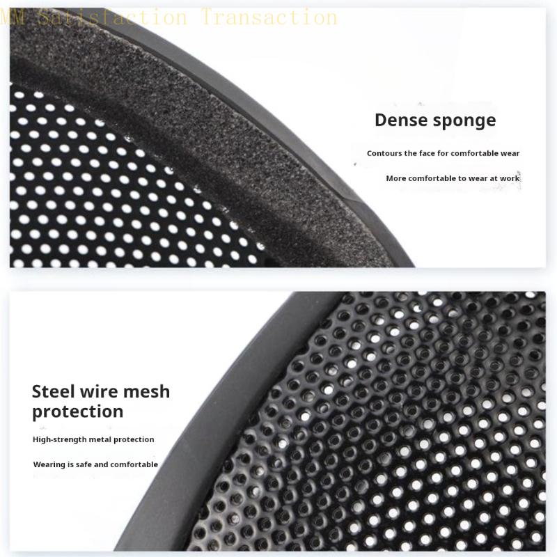 Breathable Wire Screen Safety Glasses Face Protections For Whacking Yard Work Lightweight And Scratch Resistant