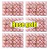 144/24pcs Mini Electroplated Christmas Balls Set Xmas Tree Pendant Christmas Ball Hanging Ornament for New Year Party Home Decor