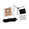 Vacuum Cleaner Accessories Kit for L60 L50 Includes 1 Roll Brush 2 Side Brushes 2 Dust Bags 4 Filters 4 Filter Cotton