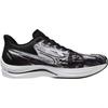 Mizuno Wave Rebellion Sonic Running Shoes, White/Black, Size 23.0 cm, 2E
