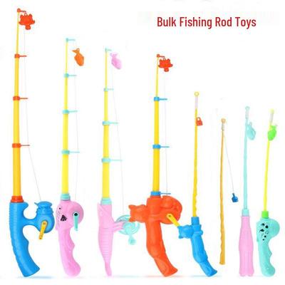 Kids' Magnetic Fishing Toy Set with Telescopic Rod