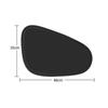 Car Windshield Sunshade Curtain - Front Window Sun Blocker & Heat Insulation Cover
