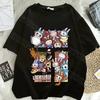 Women Labubu Adult Sweethearts Clothes T Shirts Girl Cartoon Anime Graphic Print Shirt Fashion Tops FeUnisex Birthday Party Gifts