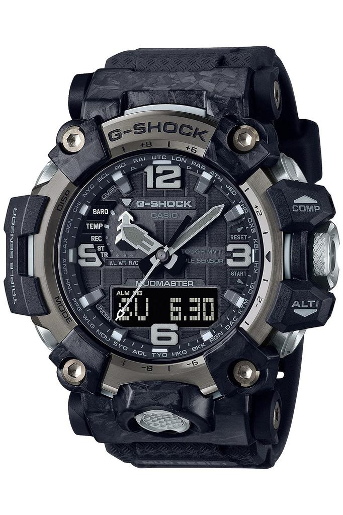 Casio MUDMASTER Solar Watch Black G-Shock Radio-Controlled GWG-2000-1A1JF Men's