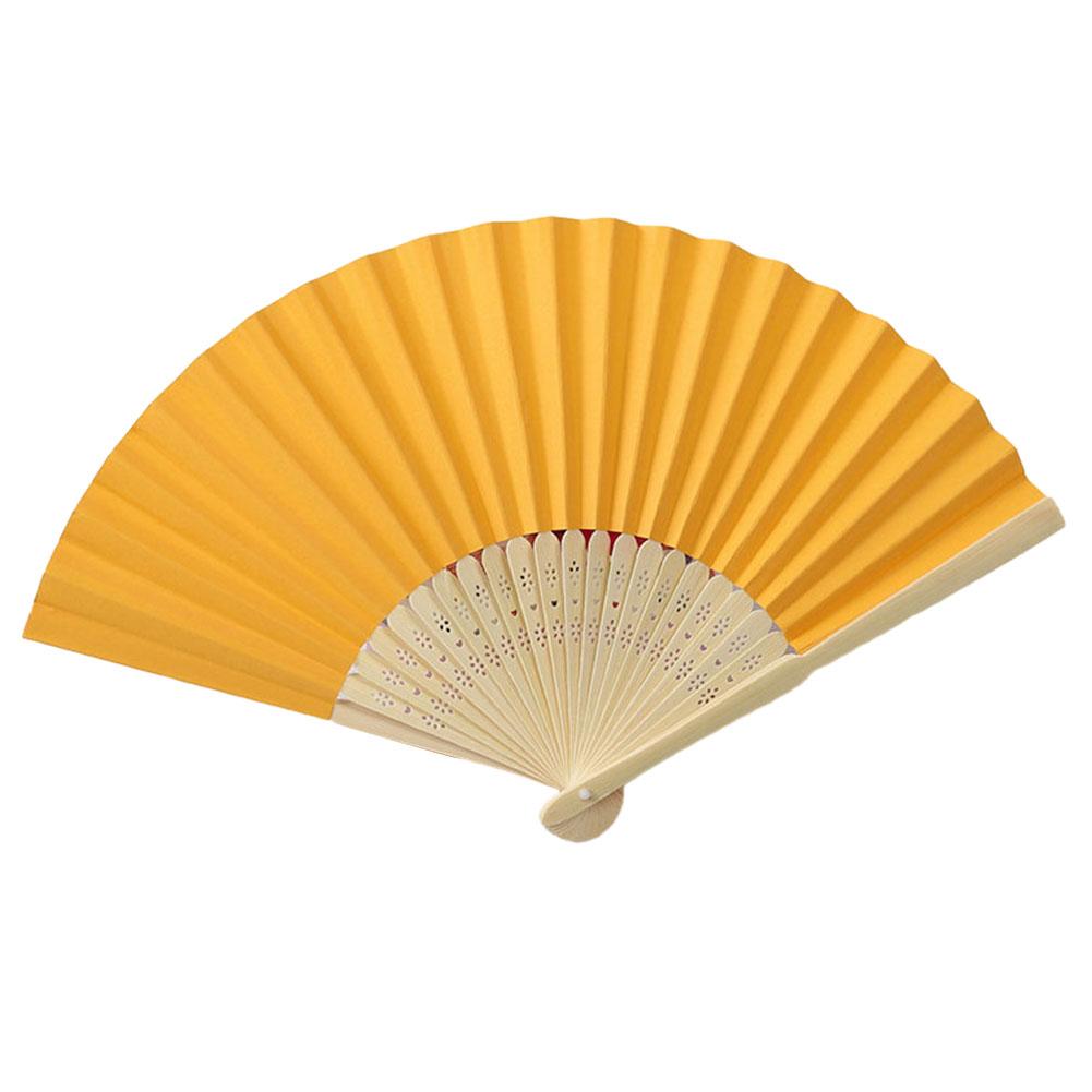 Unique 7Inch Folding Fan Handmade Chinese Style Paper Fan for Weddings Parties and Events Easy To Carry and Elegant