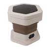 Portable Washing Machine 8L Foldable Miniature Washer Spin Dryer Laundry Washer for Underwear Baby