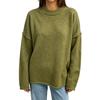 Women's Casual Oversized Pullover Sweater - Loose Fit Knit Top for Everyday Wear