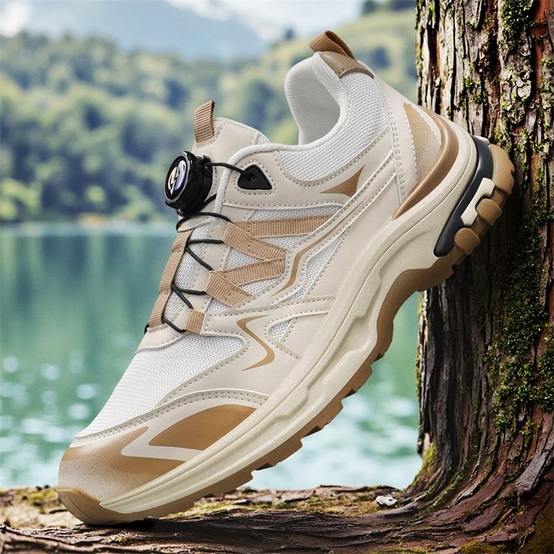 Outdoor Men's Hiking Shoes Non-slip Breathable Running Sneakers Jogging Casual Sport Shoes Comfortable Trekking Climbing Shoes