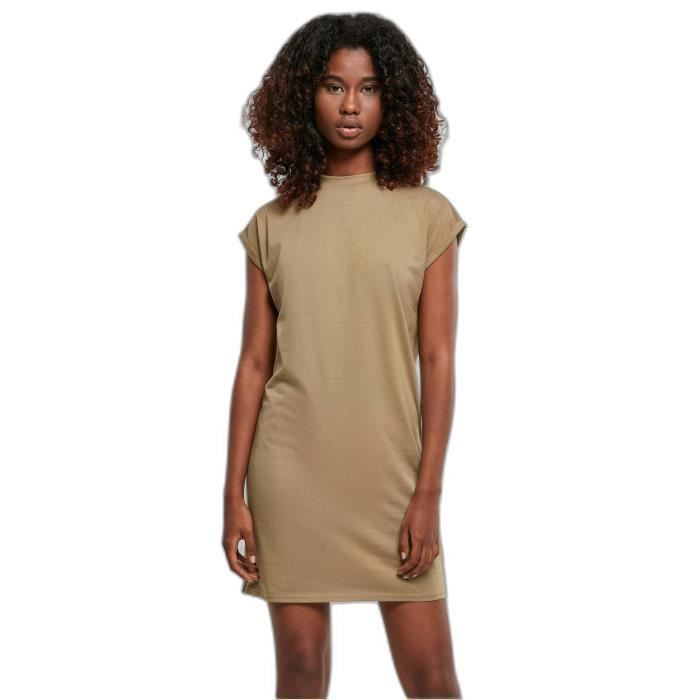 Robe Femme - Urban Classics - Turtle - Vert Kaki - XS - Respirant