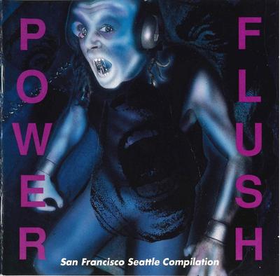 CD VARIOUS - Power Flush: San Francisco, Seattle SKIP18,RHR007 Broken Rekids 1993 US Rock Used