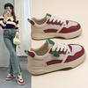 2026 Summer Women's Shoes New Breathable Canvas Shoes Women's Versatile Platform Sports Casual Low-top Board Shoes