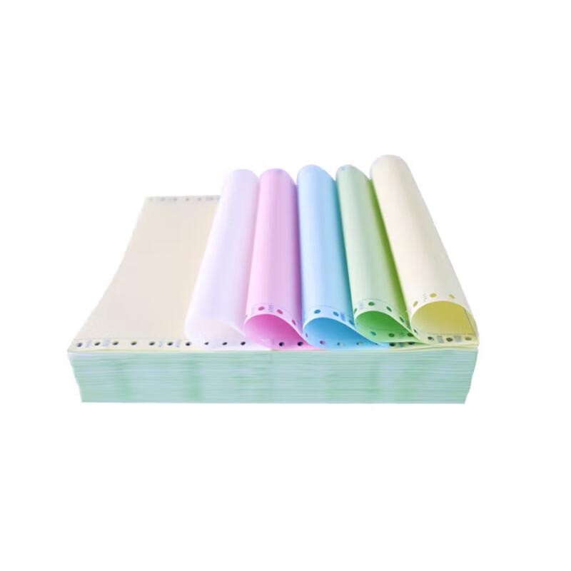 Zhangkai 241mm 4-Part Continuous Form Color Paper