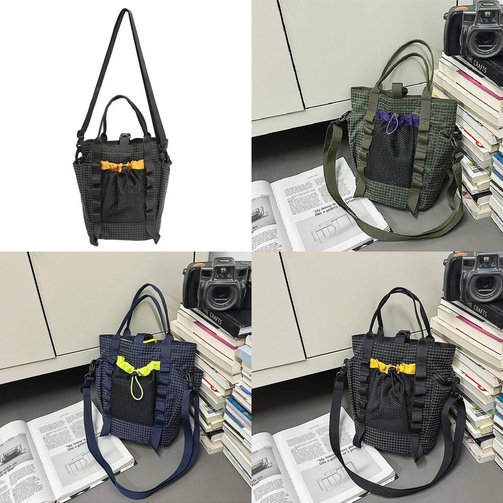 Minimalist Water Bucket Shoulder Bag With Streetwear Design For Casual Outings