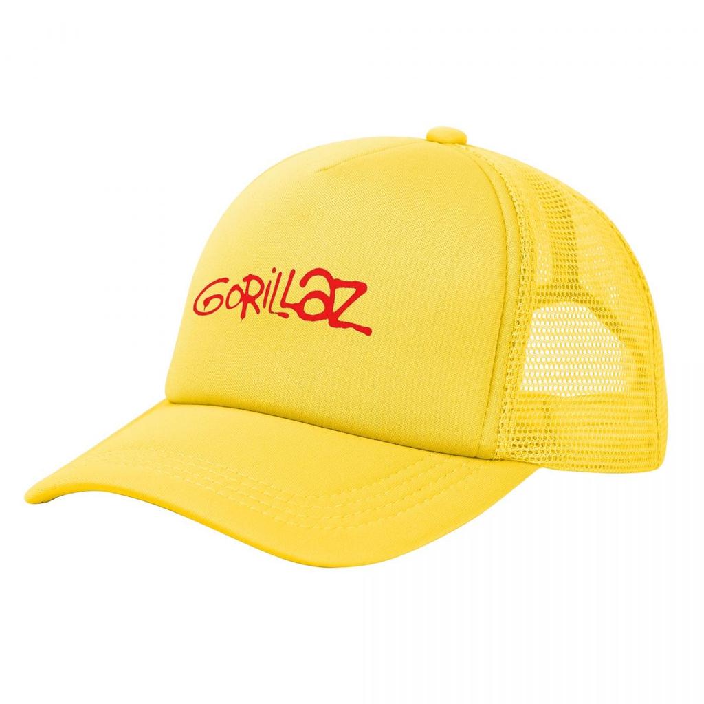 Gorillaz PUNK ROCK Cappellini da camionista Unisex Donna Hip Hop Cappelli di Band Musicali Cappello da sole Cappello da pesca Cappellino da baseball regolabile in rete Alta Qualità