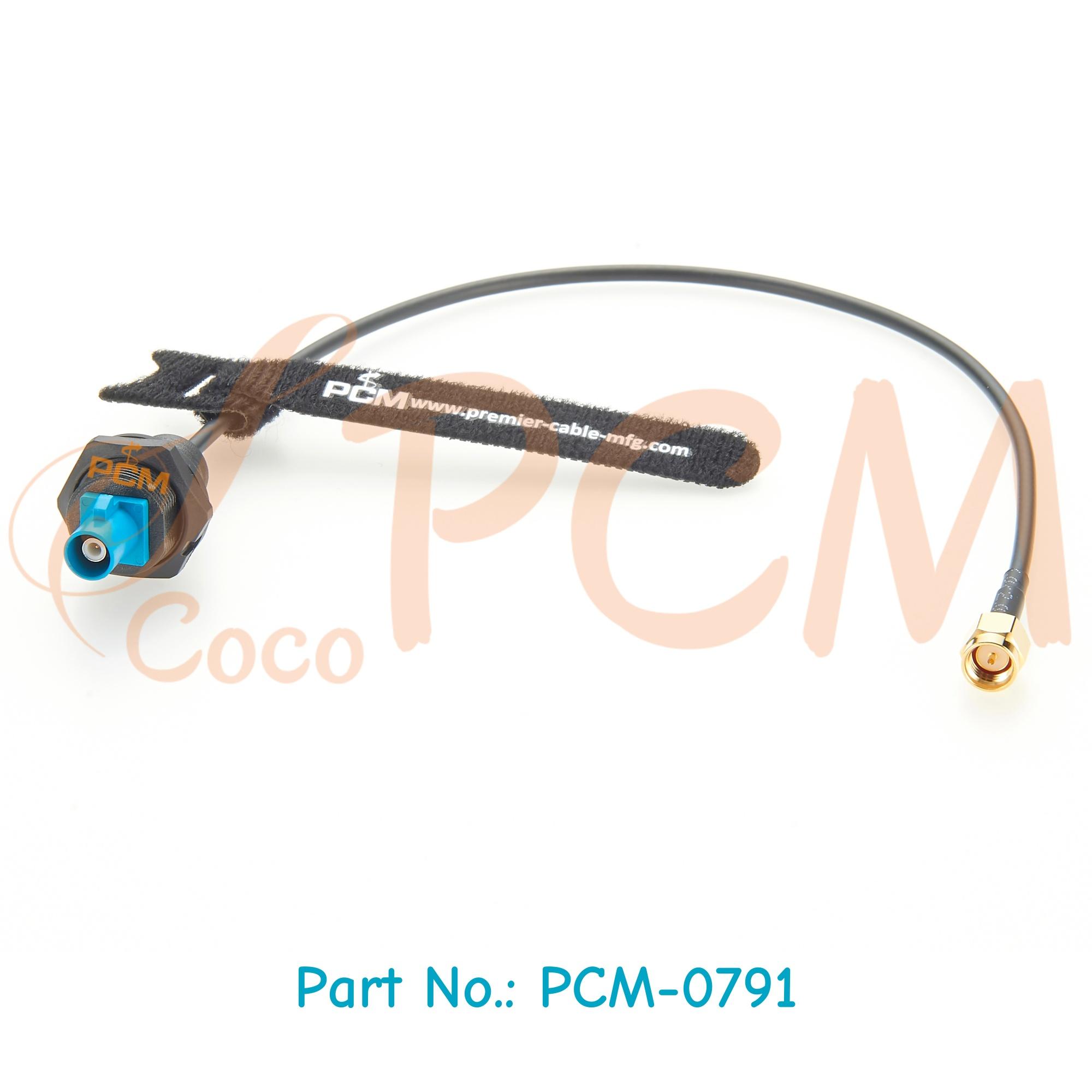 Front Panel Mount FAKRA to SMA RG174 RF Coaxial Cable SMA to FAKRA Adapter Cable Car GPS Navigation Antenna Extension Cable 15cm 15cm