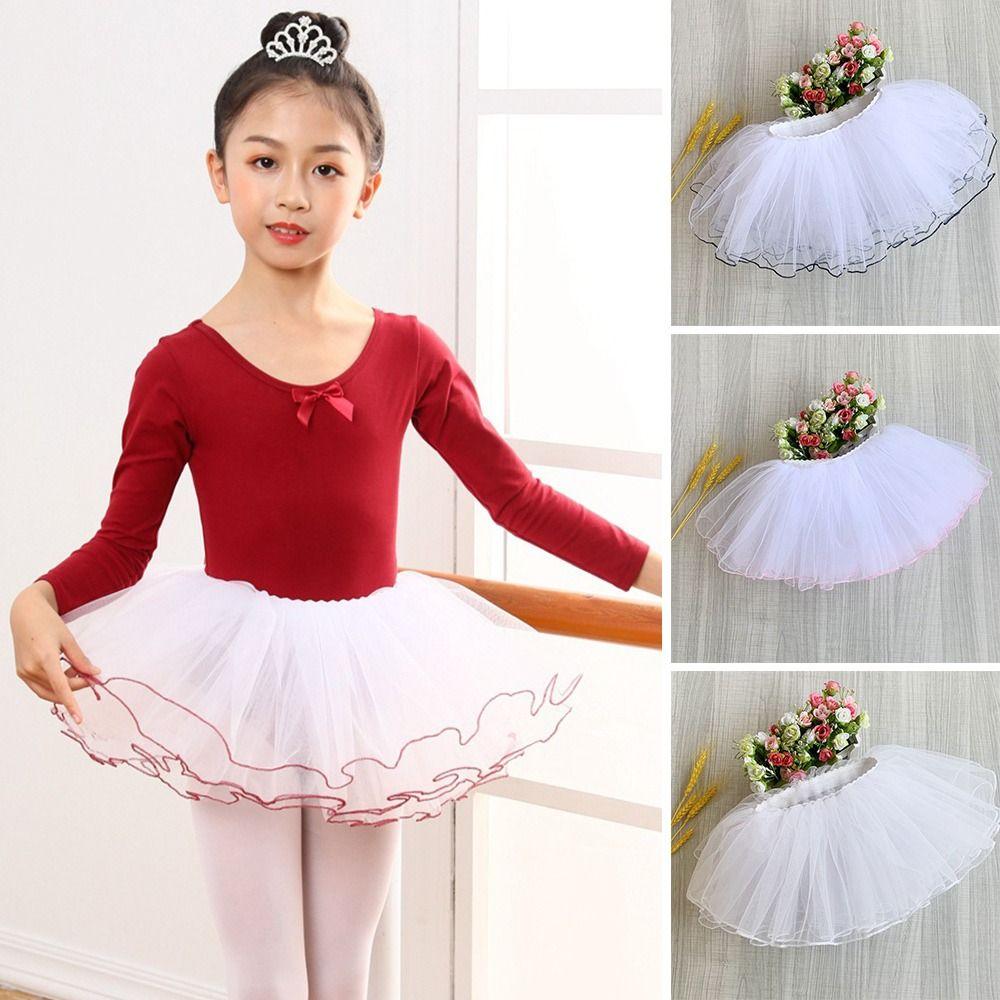 Fluffy Ballet Skirts Tulle Princess Skirt Fashion Dance Pettiskirt Baby