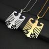 Stainless Steel German Eagle Necklace for Women - Simple and Stylish