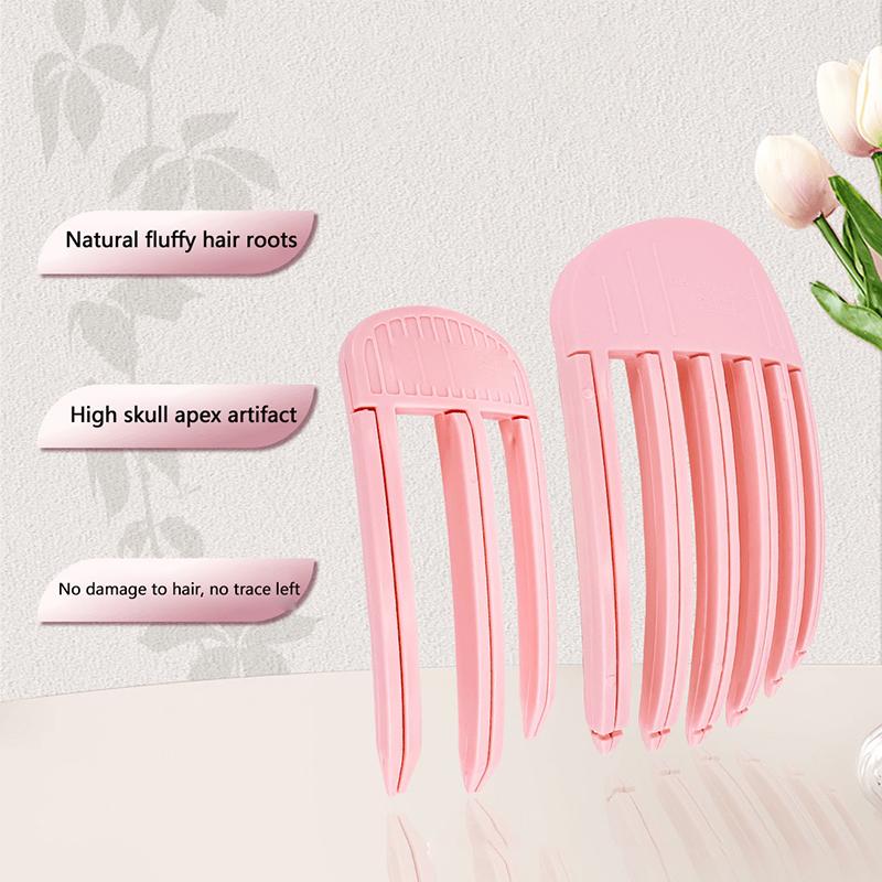 3/6 zubů Načechrané vlasové kořínky Artefakt z vysoké lebky Vlásenka Přírodní načechrané vlasy bez stopy Styling Nástroje pro líné