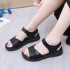 Fashion 2025 Summer Soft Comfort Shoes for Women Female Sandal Anti-Skid Girls New Flat Casual Scandals Leisure Comfort Shoes for Women