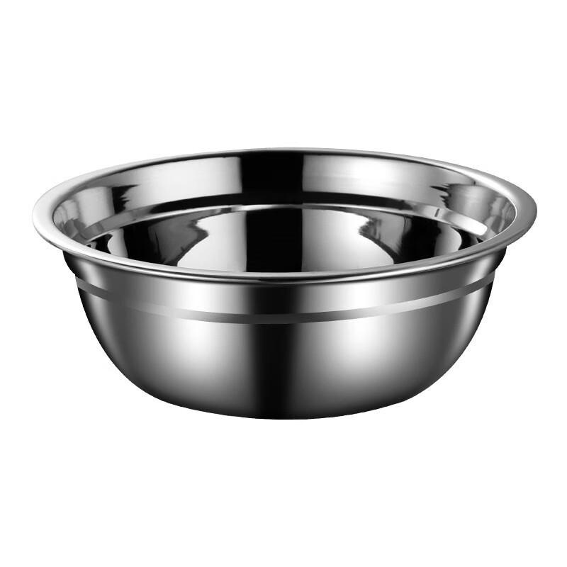 ZISIZ 60cm 304 Extra Tjock Rostfri Blandnings- & Salladsskål