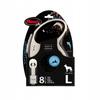 FLEXI New Comfort automatic dog leash L 8 m, black