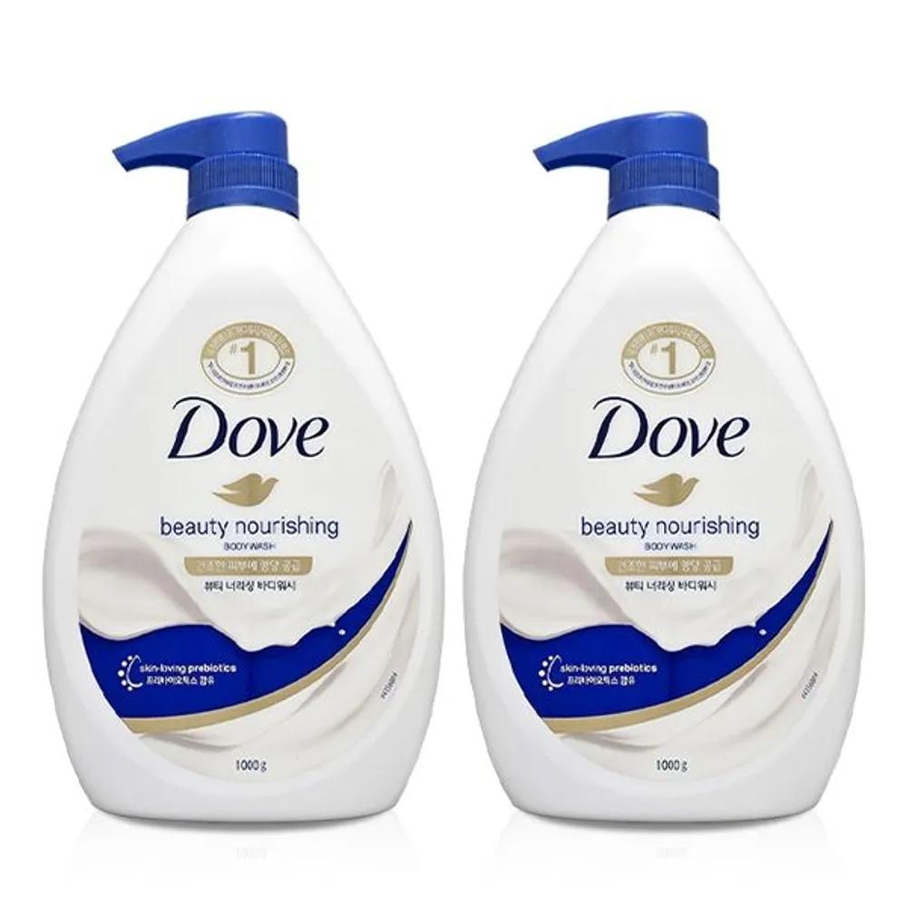 DOVE Beauty Nourishing Body Wash 1000g x 2