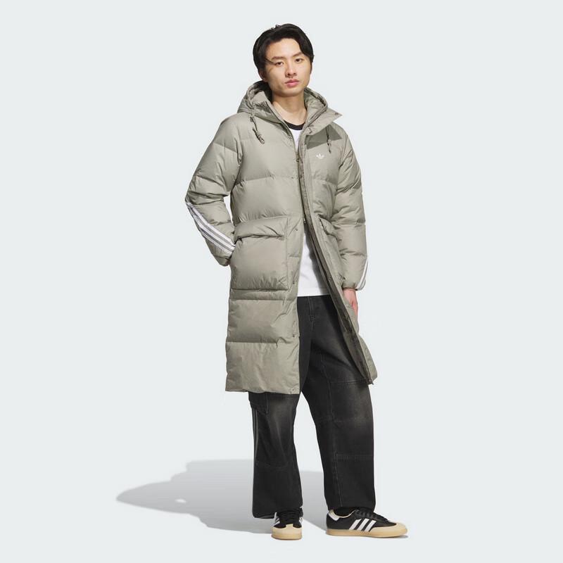 Adidas Originals Unisex 3S Long Down U Jacket KF3698