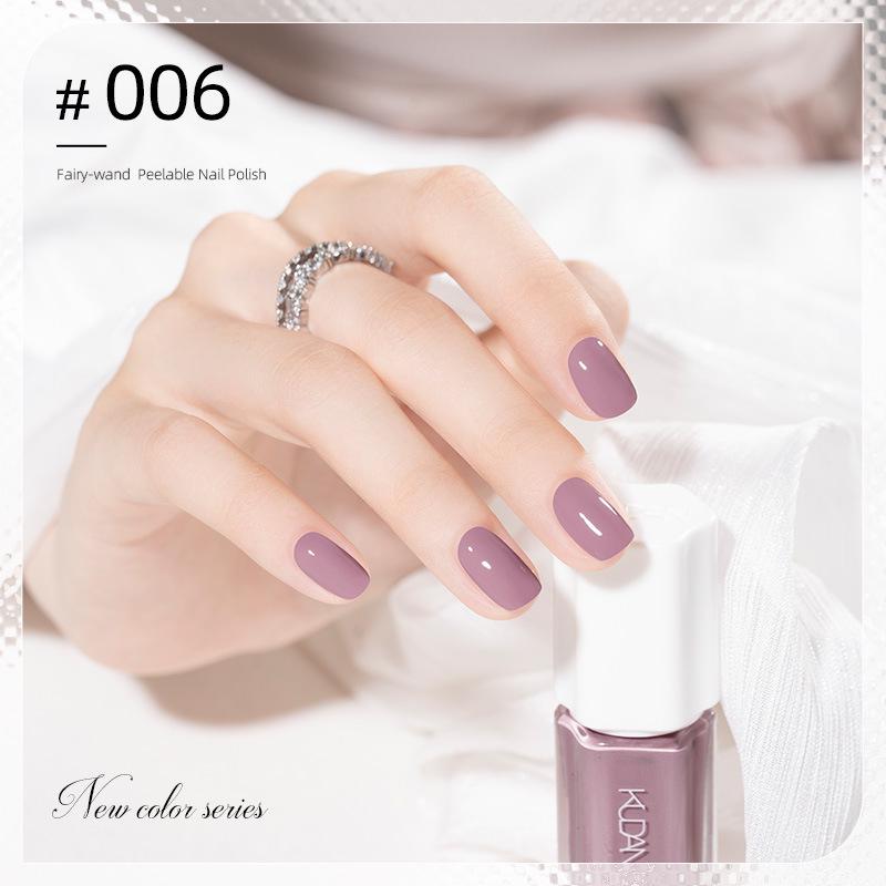 2023 No-Bake Quick-Dry Black Peelable Nail Polish - Autumn/Winter Salon Colors
