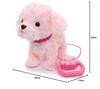 Mother Garden Tocotoco Walking Poodle Peach Moving Plush Toy, Gift for 3-Year-Old Girls, 506-37356