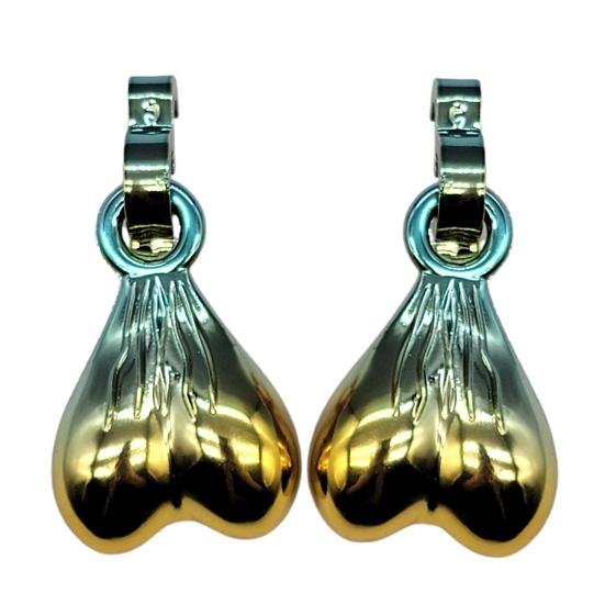 2Pcs Shoe Decorations Creative Shape Polish Surface Waterproof Bright Color Long Lasting Show Unique Charm Resin Sandal Hanging Ornament