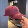 Spring and Autumn Embroidery Big Head Circumference Baseball Cap Women's Fashion Face Small Cap Men's Couple Hat