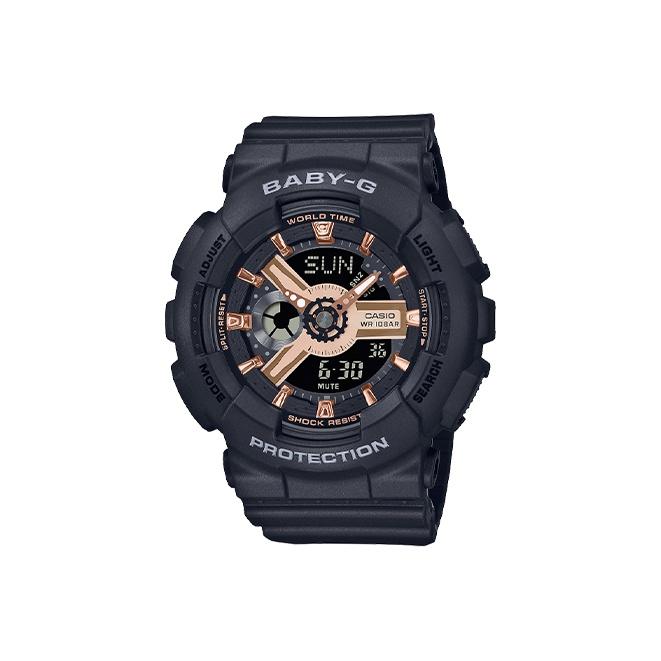 CASIO Women s BABY-G Black Watch BA-110XRG-1AJF BA-110XRG-1AJF Black Dial