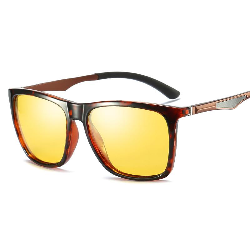 

Поляризованные солнцезащитные очки для мужчин и женщин, красочные модные солнцезащитные очки, модные алюминиево-магниевые дужки A536