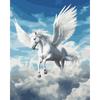 Frameless Digital Oil Painting for Entrance Hall - 40x50 Pigment Kit.