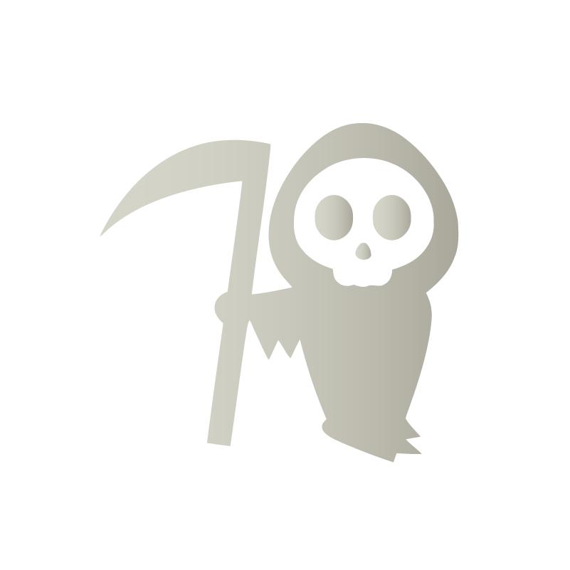 Grim Reaper Lurking Vinyl Sticker Decals Spooky Skeleton Peeker Stickers For Car Window Bumper Laptop Decoration