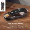 Solid Color ABS For Porsche Panamera Macan 718 Taycan 911 Cayman Boxster 971 Remote Smart Car Key Case Cover Car Accessories