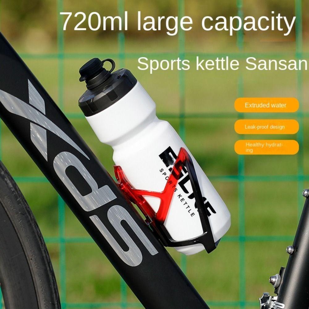 Large Capacity Bicycle Riding Water Bottle Portable Bicycle Squeezer Water Cup  Running