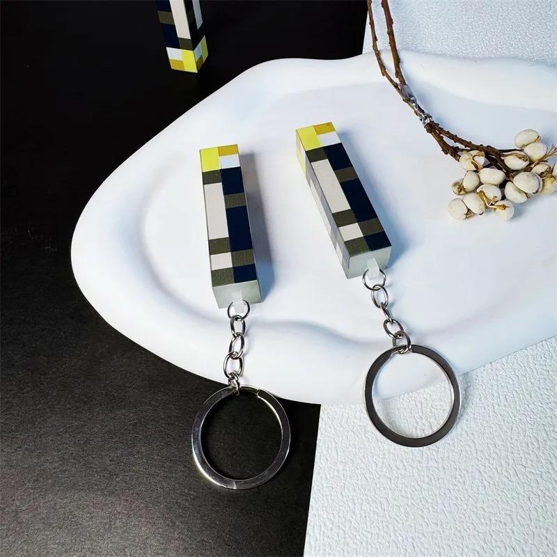 Cartoon Mini Torch Keychain \Rechargeable Light Plastic Game*Model\Toys Backpack-Decorative Pendant. Children'S Toys Gifts!!
