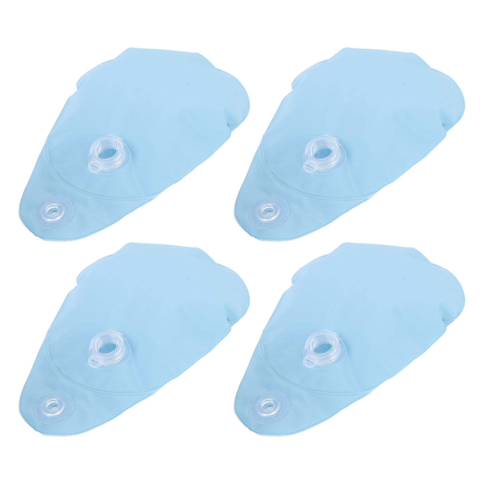 10PCS Pool Cover Weights PVC Winter Pool Tarp Hanging Water Bag for Ground Swimming Pool Cover
