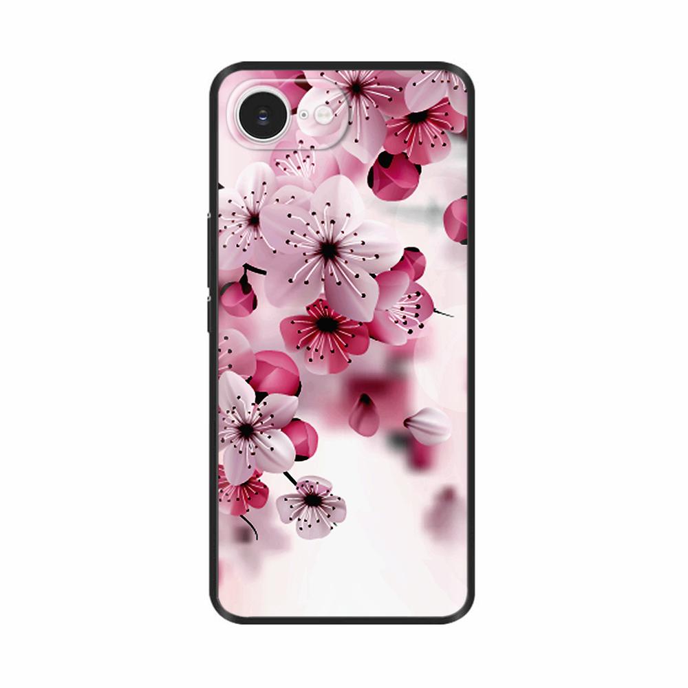 Silicone Phone Case For For iPhone 16E iPhone16E SE 2025 SE4 5G Soft Black Shockproof Shell Protection Back Cover Cases Coque