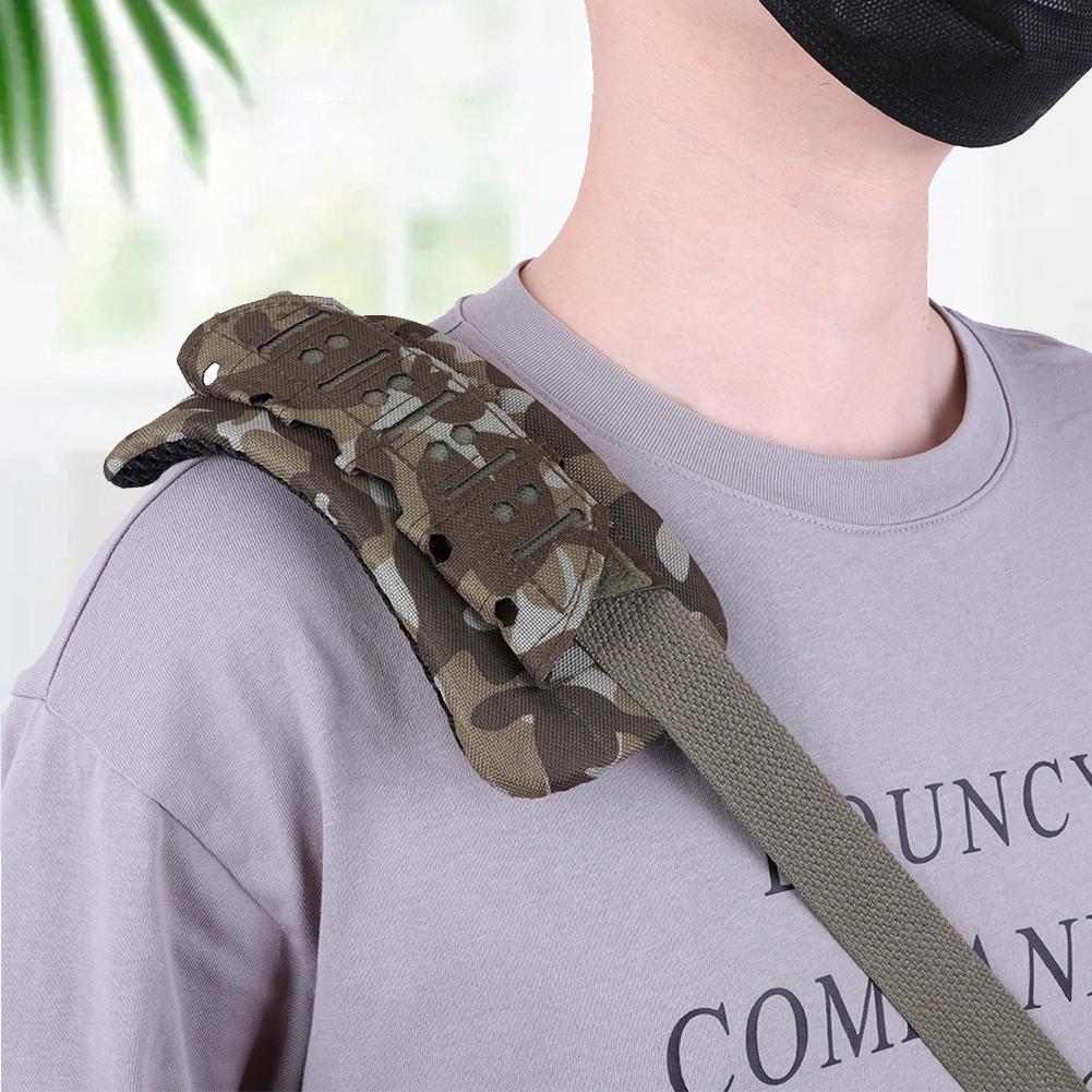 1 Stück Taktische Weste Träger Schulterpolster Atmungsaktives Schulter-Komfortpolster Netzpolster Rutschfeste Schultereinlage für Rucksack Weste