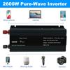 Pure Sine Wave Universal Socket Inversor Outdoor Travel High Power Converter Portable Power Inverter