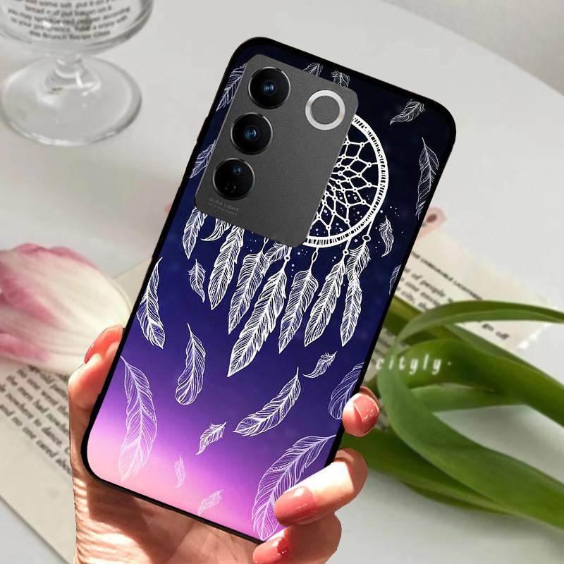 For Vivo V2230 V27 Pro 5G Case Popular Animal Cool Soft Back Protective Cover For Vivo V2237 V27e VivoV27 V 27 E Phone Bag Case